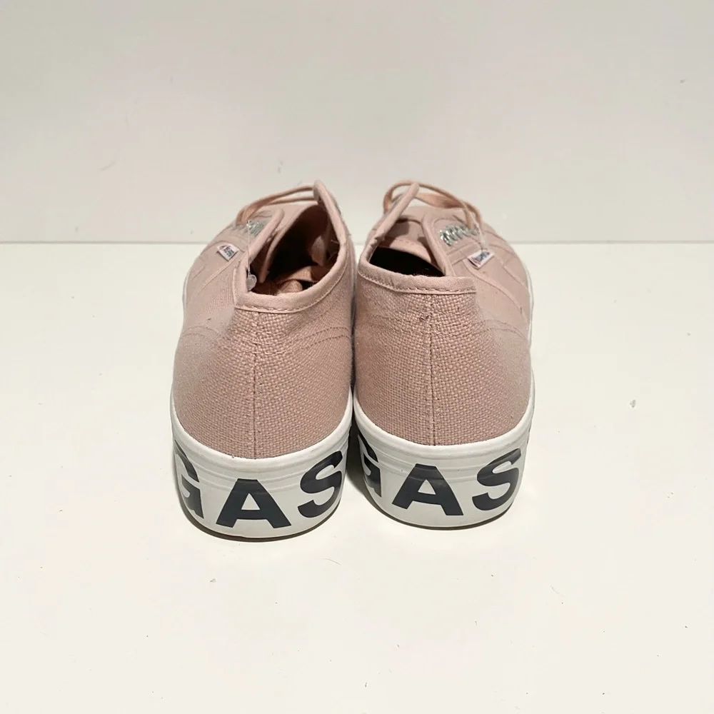 Superga‎ Women's Blush Pink Platform Sneakers Canvas 8